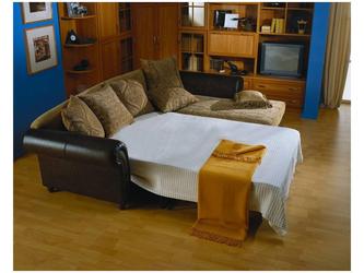 Комдис: диван угловой(бежевый, коричневый)