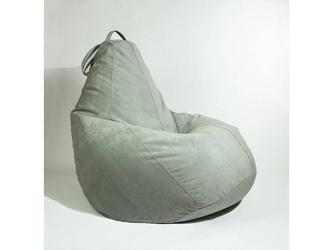 Бескаркасная мебель: кресло-мешок(светло-серый)