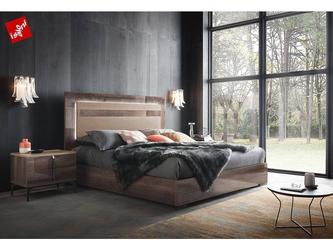 A.L.F. Uno: кровать двуспальная(surfaced oak)