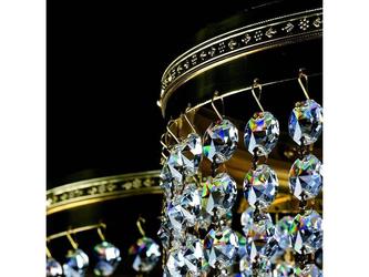 Artglass: люстра хрустальная(шлифованная латунь)