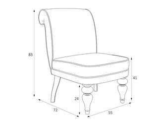 Latelier Du Meuble: кресло(серый клетка, черный)