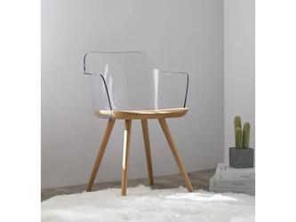 Euro Style Furniture: стул(бук, прозрачный)