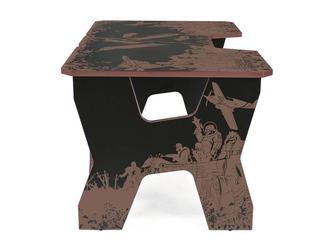 Generic Comfort: стол компьютерный(черный, коричневый)