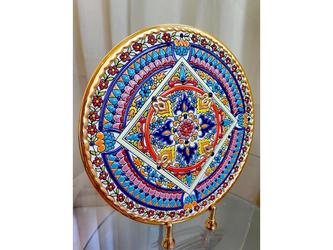 CEARCO: тарелка декоративная(мультиколор)