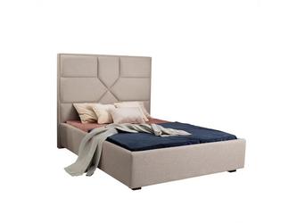 The Bed: кровать двуспальная(серо бежевый)