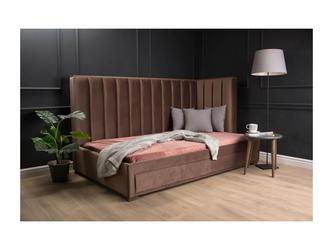 The Bed: кровать односпальная(коричневый)