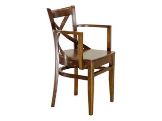 Оримэкс: стул с подлокотниками(темный дуб)