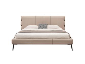 Euro Style Furniture: кровать двуспальная(бежевый)