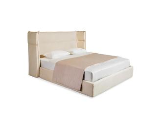 Mod Interiors: кровать двуспальная(светло бежевый)