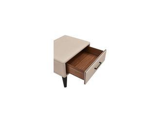 Euro Style Furniture: тумба прикроватная(бежевый)