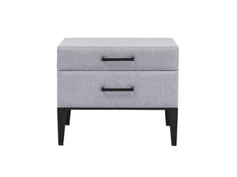 Euro Style Furniture: тумба прикроватная(серый)