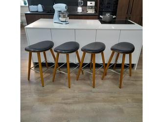 Euro Style Furniture: стул полубарный(черный)