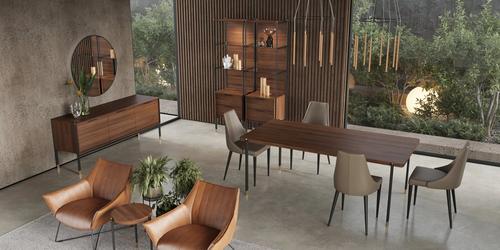 Mod Interiors: буфет(шпон ореха, черный)