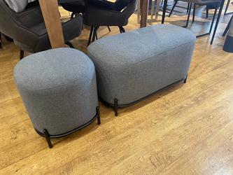 Euro Style Furniture: пуф(серый)