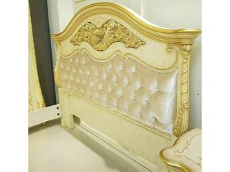 FURNITURE CO: кровать двуспальная(слоновая кость)