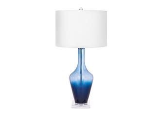 HermitageHome: лампа настольная(синий, белый)