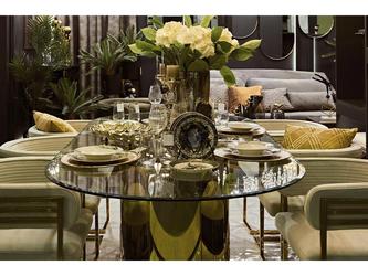 Garda D&eacute;cor: стол обеденный(золото)