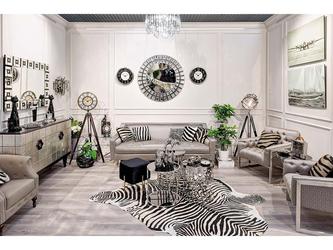 Garda D&eacute;cor: стол кофейный(хром)