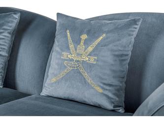 Garda D&eacute;cor: диван 3 местный(голубой)