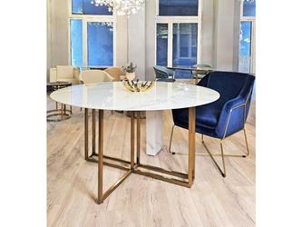 стол обеденный STG Marble Cross Round 