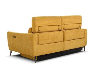 Euro Style Furniture: диван-реклайнер(желтый)