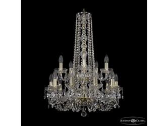 люстра хрустальная Bohemia Ivele Crystal 1402/10+5/195/h-80/2d G 