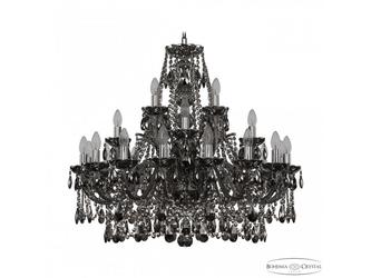 люстра хрустальная Bohemia Ivele Crystal 411/16+4+4/300 Ni M731 