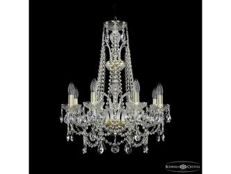 люстра хрустальная Bohemia Ivele Crystal 1411/8/195/XL-65 G 