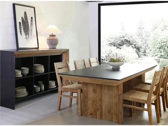 Mobilier de Maison: стол обеденный(дуб, черный)