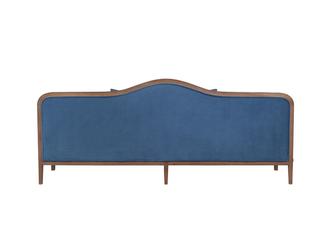 Interior: диван 4 местный(синий)