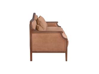 Interior: диван 4 местный(коричневый)